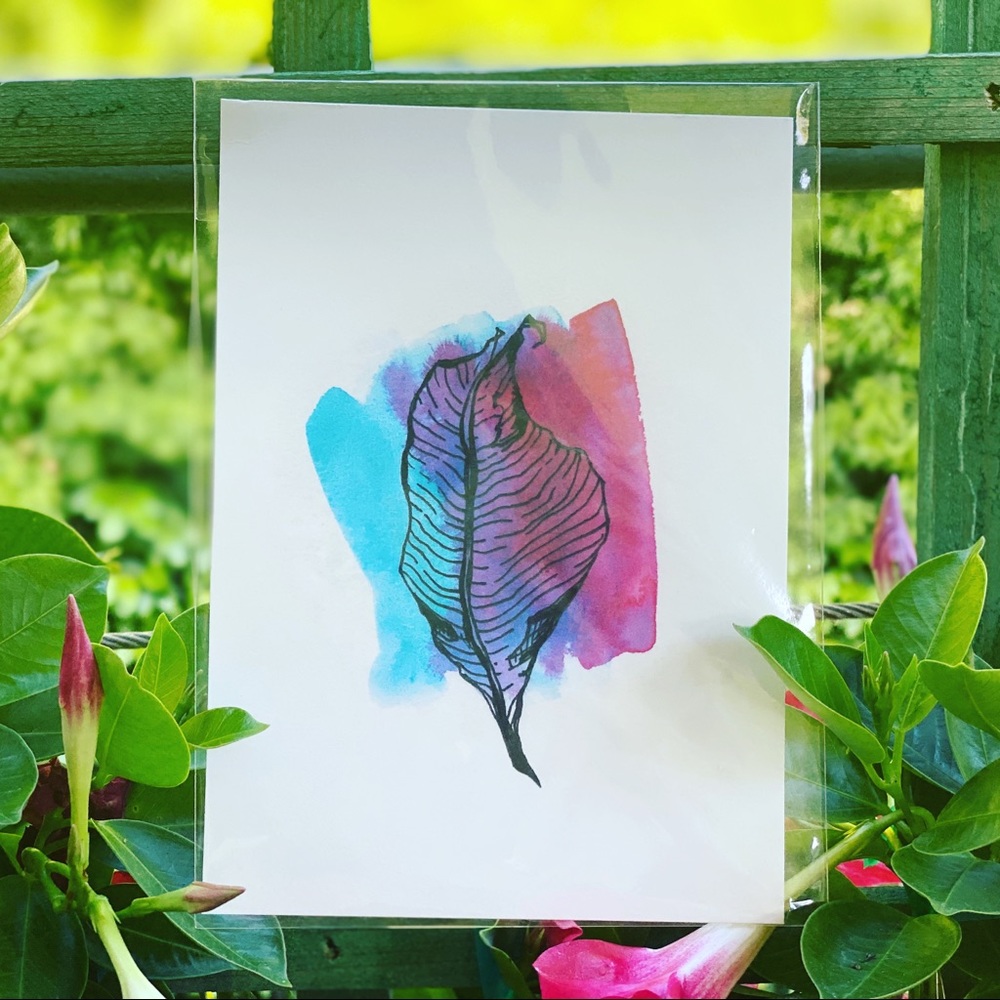 Floral Modern Art Print (small)